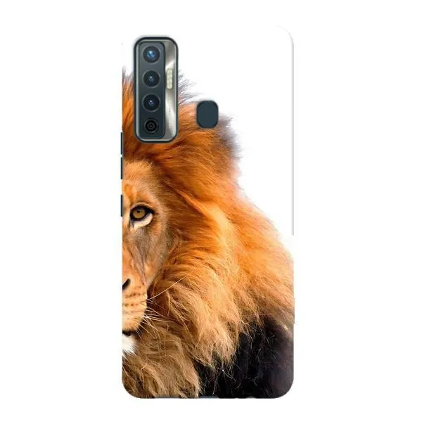Чохол з принтом «Лев грива» для TECNO Camon 17