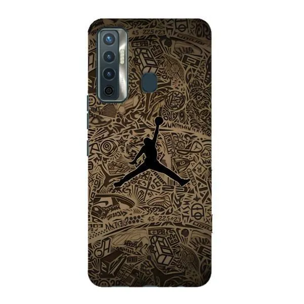 Чохол з принтом «Logo Jordan» для TECNO Camon 17