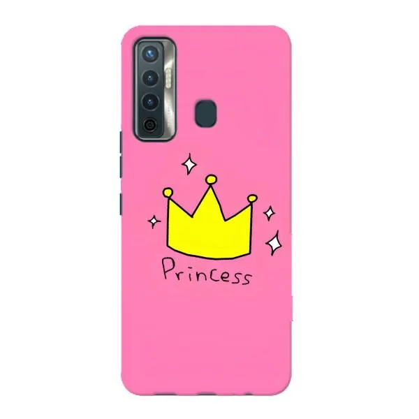 Чехол с принтом «Princess» для TECNO Camon 17