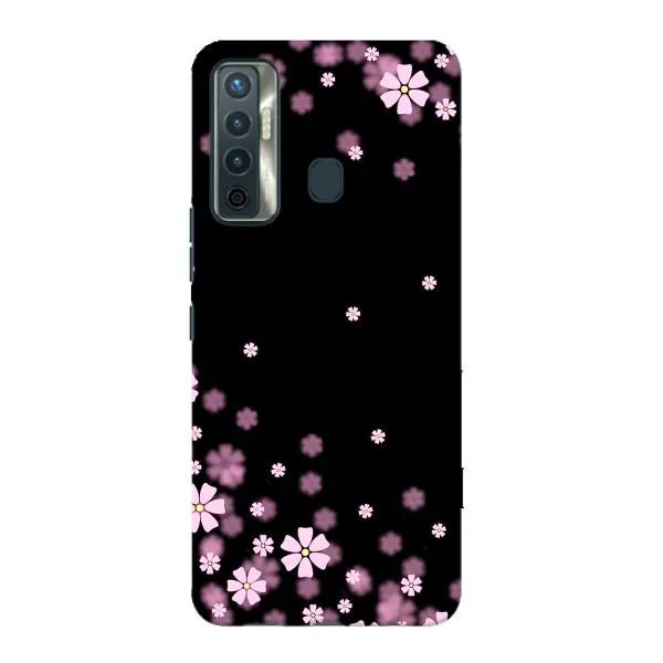 Чехол с принтом «Цветочки маленькие» для TECNO Camon 17