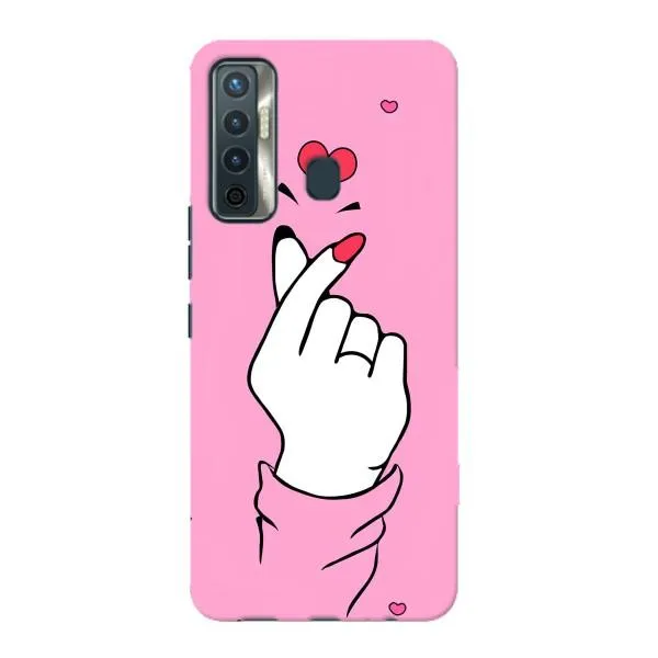 Чехол с принтом «Знак Love» для TECNO Camon 17