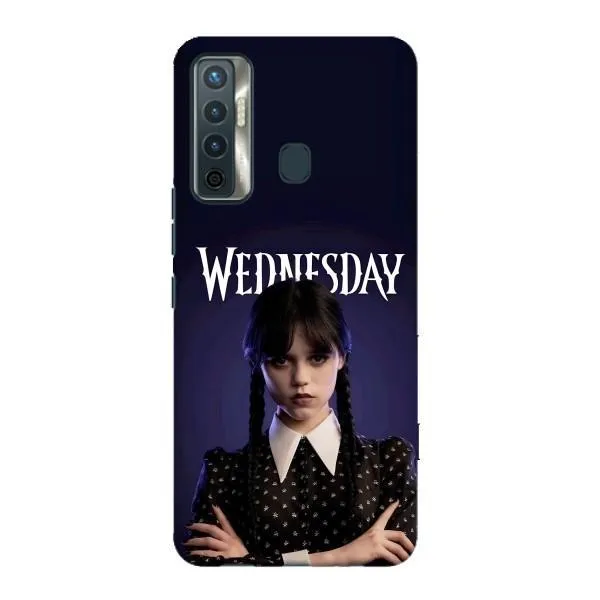 Чехол с принтом «Wednesday» для TECNO Camon 17
