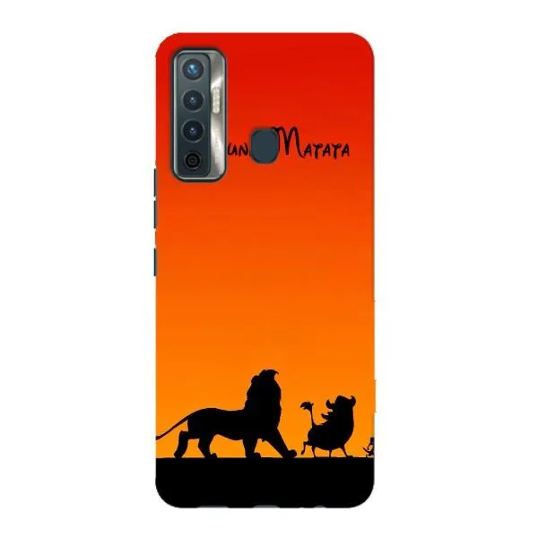 Чехол с принтом «Акуна Матата закат» для TECNO Camon 17 Чехол с принтом «Акуна Матата закат» для TECNO Camon 17