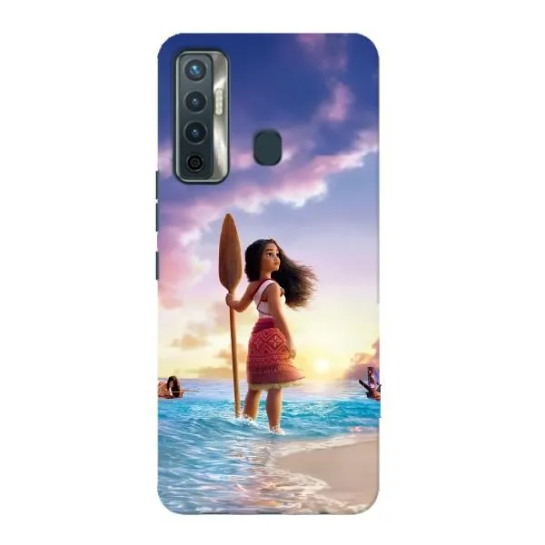 Чехол с принтом «Моана с веслом» для TECNO Camon 17 Чехол с принтом «Моана с веслом» для TECNO Camon 17