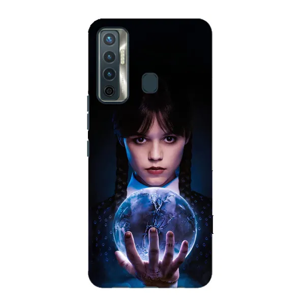 Чехол с принтом «Магическая сфера Уэнздей» для TECNO Camon 17 Чехол с принтом «Магическая сфера Уэнздей» для TECNO Camon 17