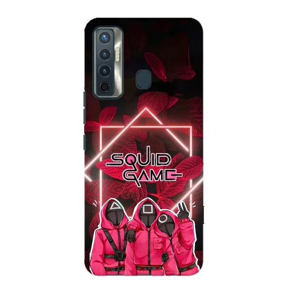 Чехол с принтом «Охранники Игра кальмара» для TECNO Camon 17