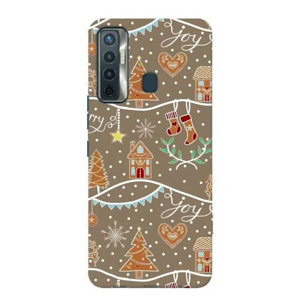 Чехол с принтом «Новогодние пряники» для TECNO Camon 17 Чехол с принтом «Новогодние пряники» для TECNO Camon 17