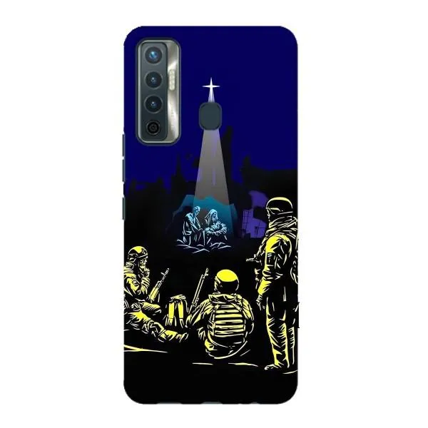 Чохол з принтом «Різдво в Україні» для TECNO Camon 17 Чохол з принтом «Різдво в Україні» для TECNO Camon 17