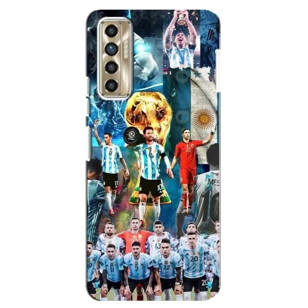Чехол с принтом «Аргентина Месси» для TECNO Camon 17P (CG7n) Чехол с принтом «Аргентина Месси» для TECNO Camon 17P (CG7n)