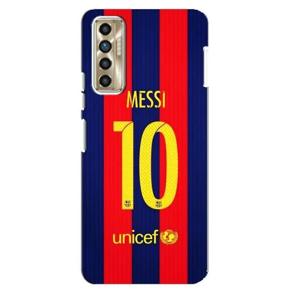 Чехол с принтом «Messi Barca 10» для TECNO Camon 17P (CG7n) Чехол с принтом «Messi Barca 10» для TECNO Camon 17P (CG7n)