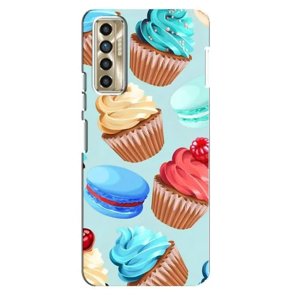 Чохол з принтом «Кексики» для TECNO Camon 17P (CG7n) Чохол з принтом «Кексики» для TECNO Camon 17P (CG7n)