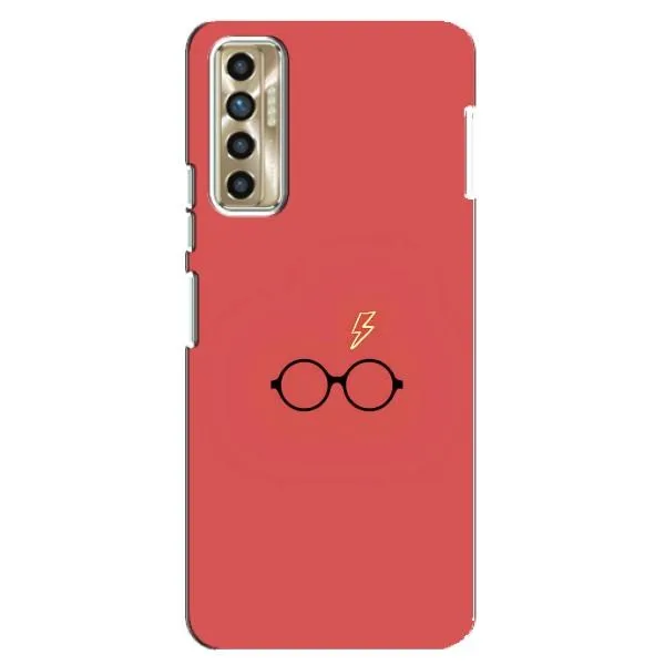 Чехол с принтом «шрам и очки» для TECNO Camon 17P (CG7n)