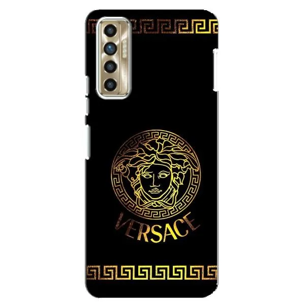 Чехол с принтом «Logo Versace» для TECNO Camon 17P (CG7n)