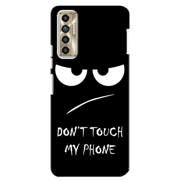 Чехол с принтом «Dont Touch» для TECNO Camon 17P (CG7n) Чехол с принтом «Dont Touch» для TECNO Camon 17P (CG7n)