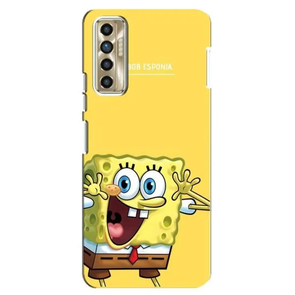 Чохол з принтом «Губка Боб» для TECNO Camon 17P (CG7n)