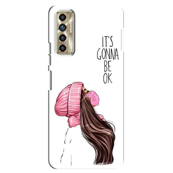 Чехол с принтом «Коронавирус» для TECNO Camon 17P (CG7n)