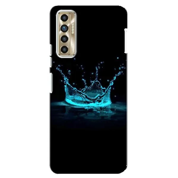 Чохол з принтом «Крапля корони» для TECNO Camon 17P (CG7n)