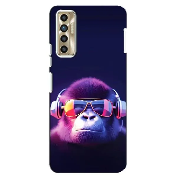 Чохол з принтом «Стильна мавпа» для TECNO Camon 17P (CG7n) Чохол з принтом «Стильна мавпа» для TECNO Camon 17P (CG7n)
