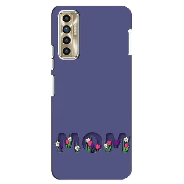 Чехол с принтом «Мама в цветах» для TECNO Camon 17P (CG7n)