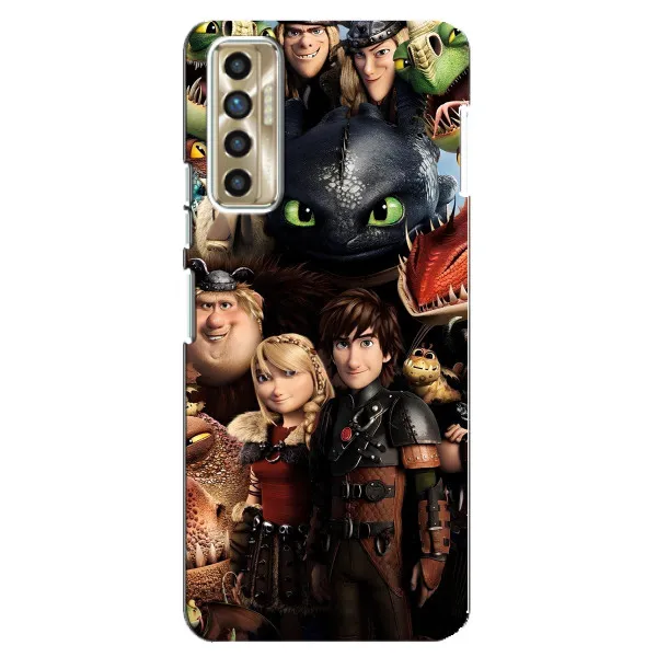 Чехол с принтом «Персонажи дракона» для TECNO Camon 17P (CG7n) Чехол с принтом «Персонажи дракона» для TECNO Camon 17P (CG7n)