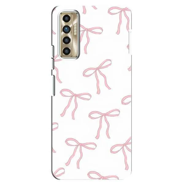 Чехол с принтом «Розовые бантики» для TECNO Camon 17P (CG7n) Чехол с принтом «Розовые бантики» для TECNO Camon 17P (CG7n)