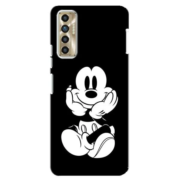Чехол с принтом «Микки на черном» для TECNO Camon 17P (CG7n)