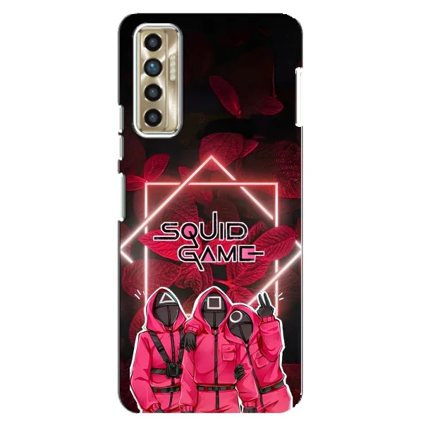 Чехол с принтом «Охранники Игра кальмара» для TECNO Camon 17P (CG7n)