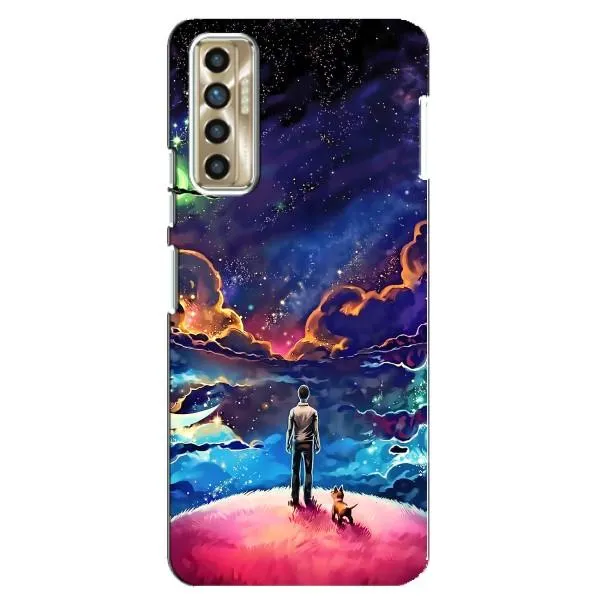 Чехол с принтом «Галактический вид» для TECNO Camon 17P (CG7n)