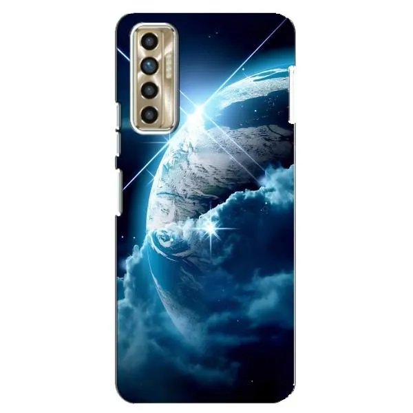 Чехол с принтом «Земля с космоса» для TECNO Camon 17P (CG7n)
