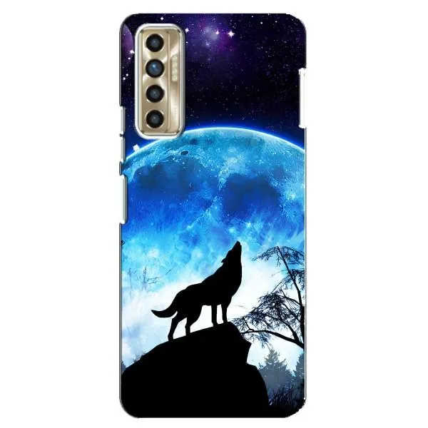 Чехол с принтом «Волк на луну» для TECNO Camon 17P (CG7n) Чехол с принтом «Волк на луну» для TECNO Camon 17P (CG7n)