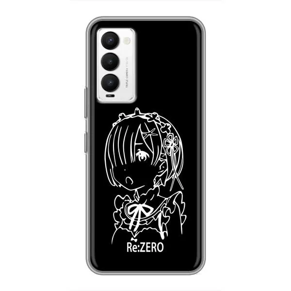 Чехол с принтом «Re: Zero» для TECNO Camon 18 / Camon 18P Чехол с принтом «Re: Zero» для TECNO Camon 18 / Camon 18P