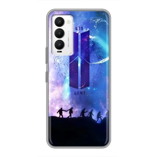Чехол с принтом «Army BTS» для TECNO Camon 18 / Camon 18P