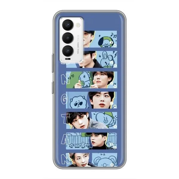 Чехол с принтом «Bangtan» для TECNO Camon 18 / Camon 18P