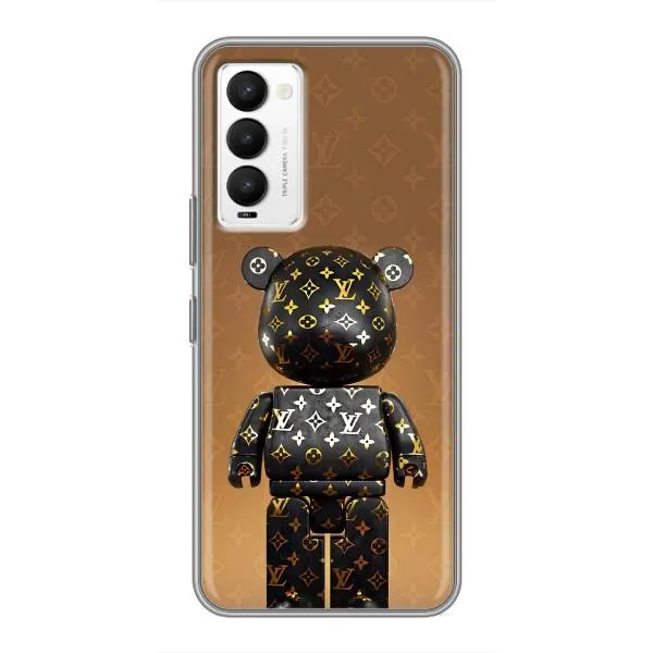 Чехол с принтом «Bearbrick» для TECNO Camon 18 / Camon 18P