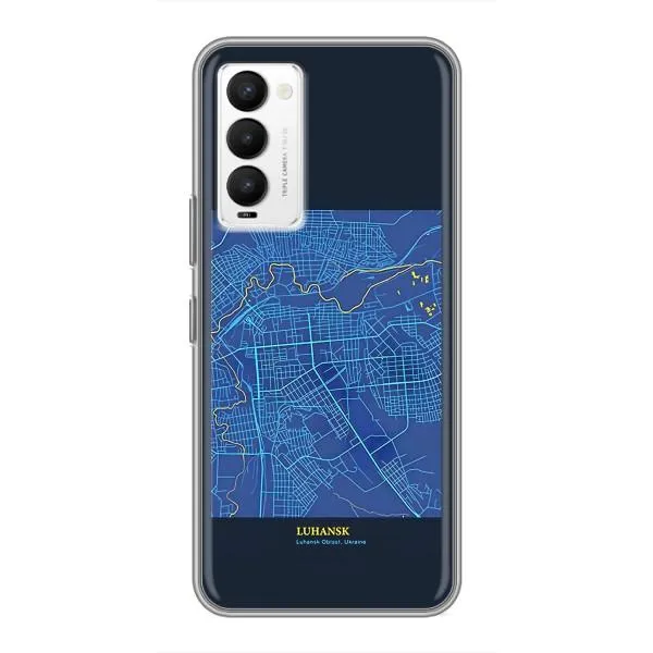 Чехол с принтом «Гуганск» для TECNO Camon 18 / Camon 18P