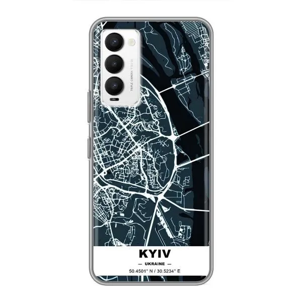 Чехол с принтом «Киев» для TECNO Camon 18 / Camon 18P