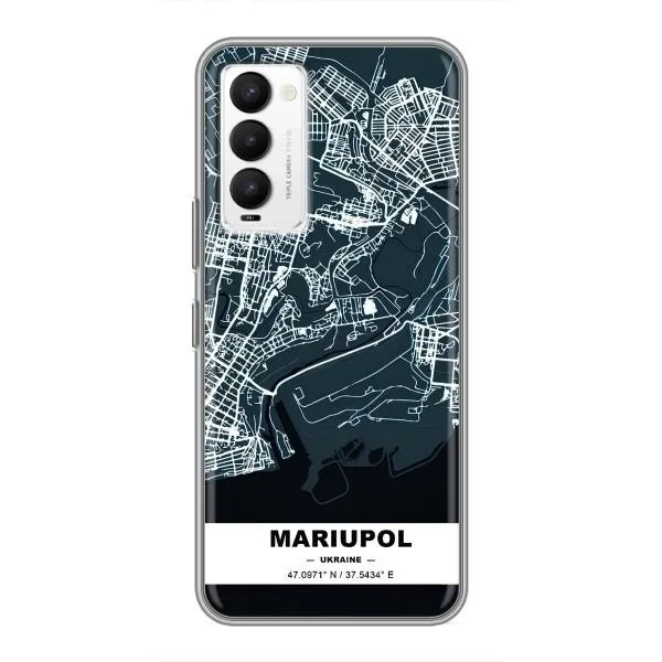Чехол с принтом «Мариуполь» для TECNO Camon 18 / Camon 18P
