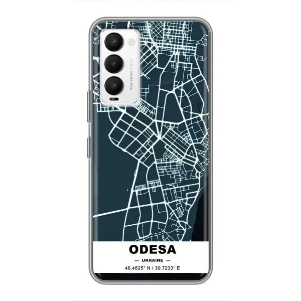 Чехол с принтом «Одесса» для TECNO Camon 18 / Camon 18P