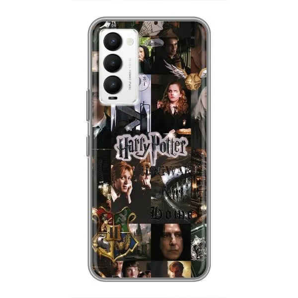 Чехол с принтом «коллаж Гарри Поттер» для TECNO Camon 18 / Camon 18P Чехол с принтом «коллаж Гарри Поттер» для TECNO Camon 18 / Camon 18P