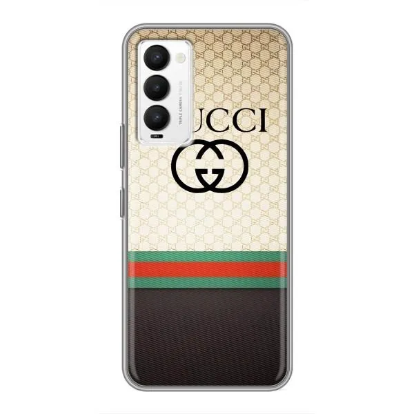 Чехол с принтом «GUCCI стиль» для TECNO Camon 18 / Camon 18P Чехол с принтом «GUCCI стиль» для TECNO Camon 18 / Camon 18P