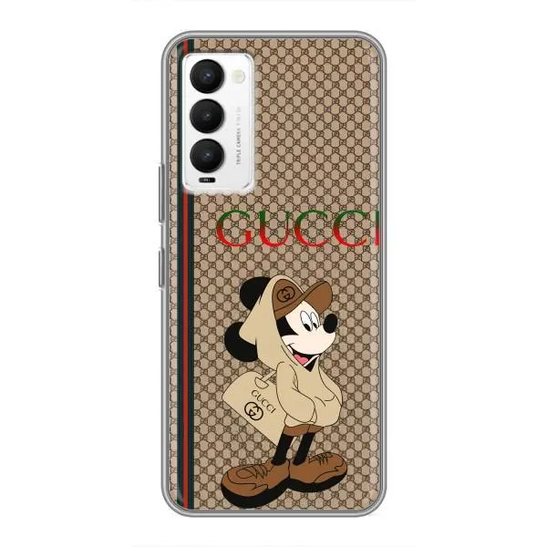 Чехол с принтом «Mickey GUCCI» для TECNO Camon 18 / Camon 18P Чехол с принтом «Mickey GUCCI» для TECNO Camon 18 / Camon 18P