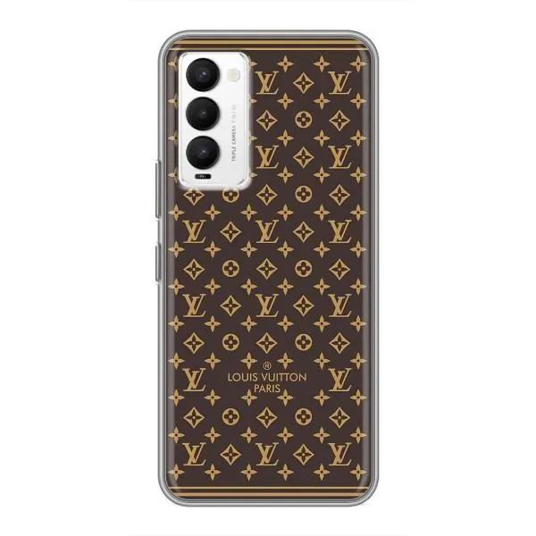 Чехол с принтом «обои LV» для TECNO Camon 18 / Camon 18P Чехол с принтом «обои LV» для TECNO Camon 18 / Camon 18P