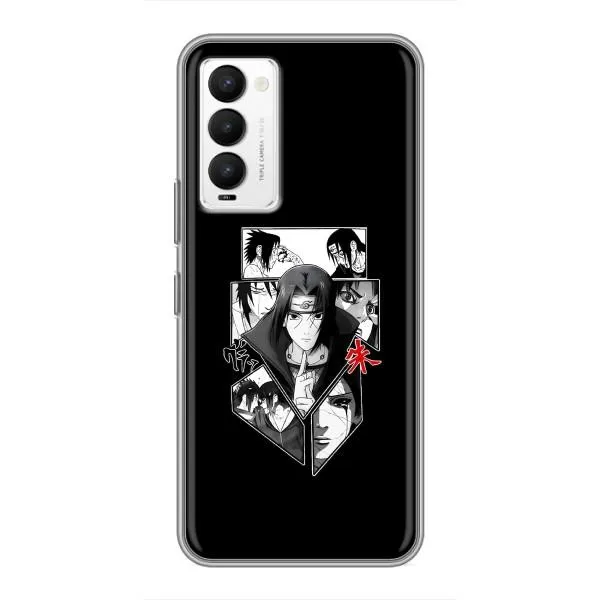 Чехол с принтом «коллаж Итачи» для TECNO Camon 18 / Camon 18P Чехол с принтом «коллаж Итачи» для TECNO Camon 18 / Camon 18P