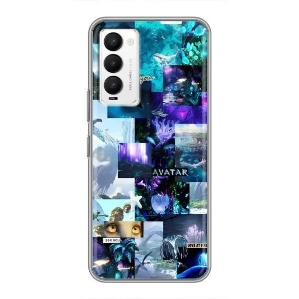 Чехол с принтом «коллаж Аватар» для TECNO Camon 18 / Camon 18P Чехол с принтом «коллаж Аватар» для TECNO Camon 18 / Camon 18P