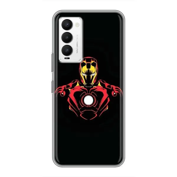 Чехол с принтом «Человек железный» для TECNO Camon 18 / Camon 18P Чехол с принтом «Человек железный» для TECNO Camon 18 / Camon 18P