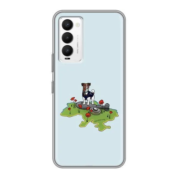 Чохол з принтом «Сапер Пес» для TECNO Camon 18 / Camon 18P