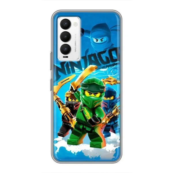 Чехол с принтом «Ninjago» для TECNO Camon 18 / Camon 18P Чехол с принтом «Ninjago» для TECNO Camon 18 / Camon 18P