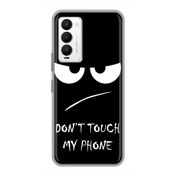 Чехол с принтом «Dont Touch» для TECNO Camon 18 / Camon 18P Чехол с принтом «Dont Touch» для TECNO Camon 18 / Camon 18P
