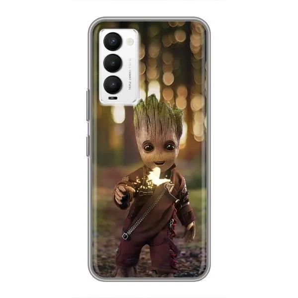 Чехол с принтом «I am Groot» для TECNO Camon 18 / Camon 18P