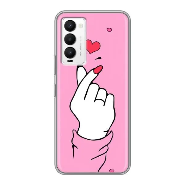 Чехол с принтом «Знак Love» для TECNO Camon 18 / Camon 18P